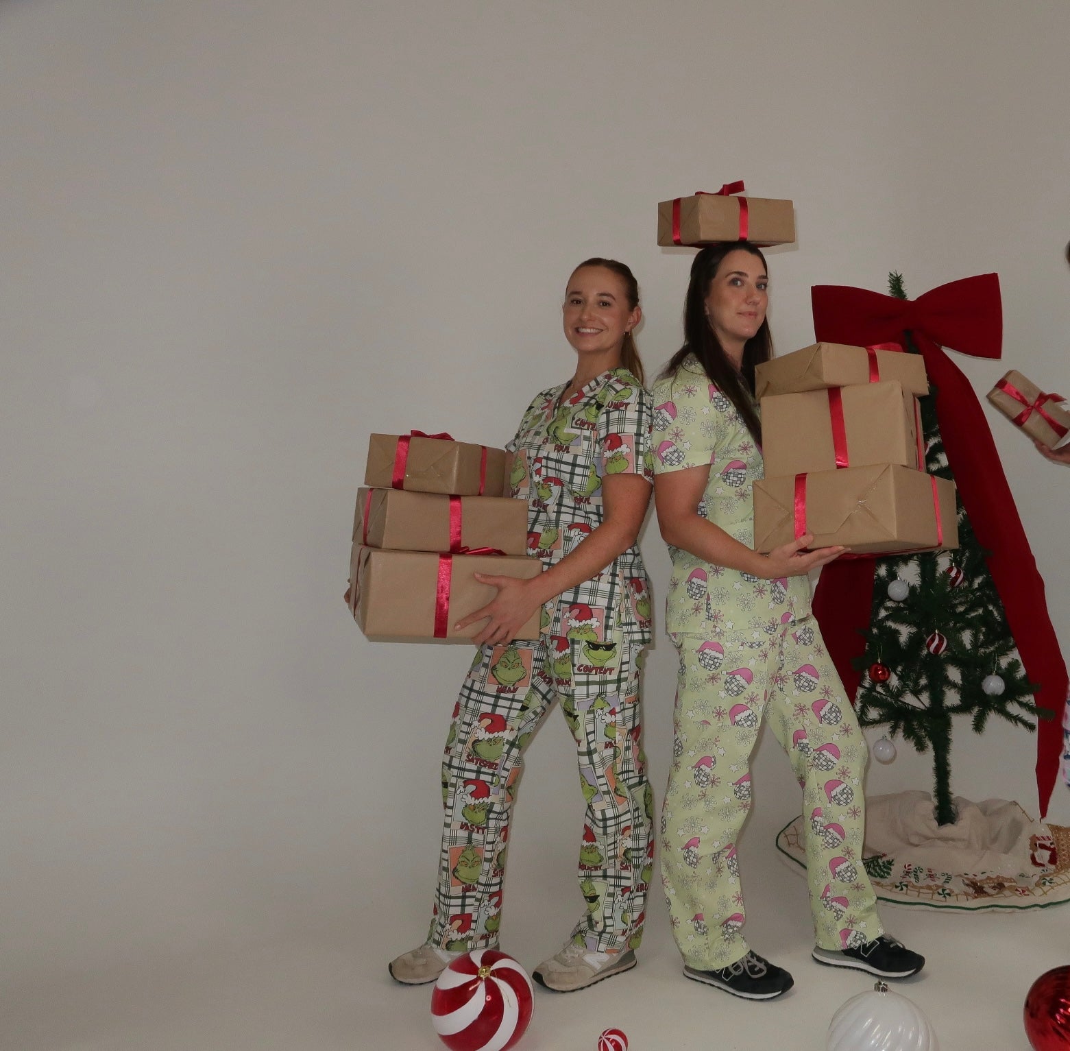 Santa’s Disco Scrub - Top