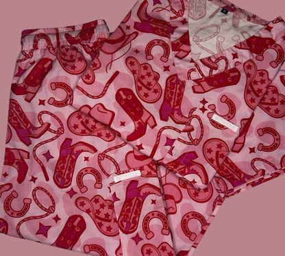 Code Rodeo - Scrub Top