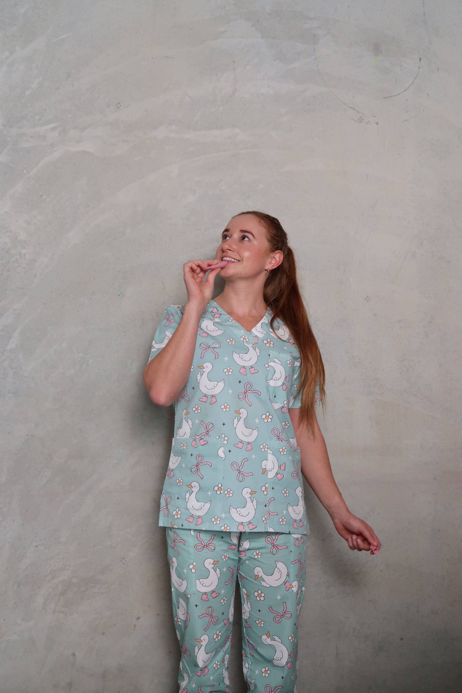 Lucky Duck Scrub Set